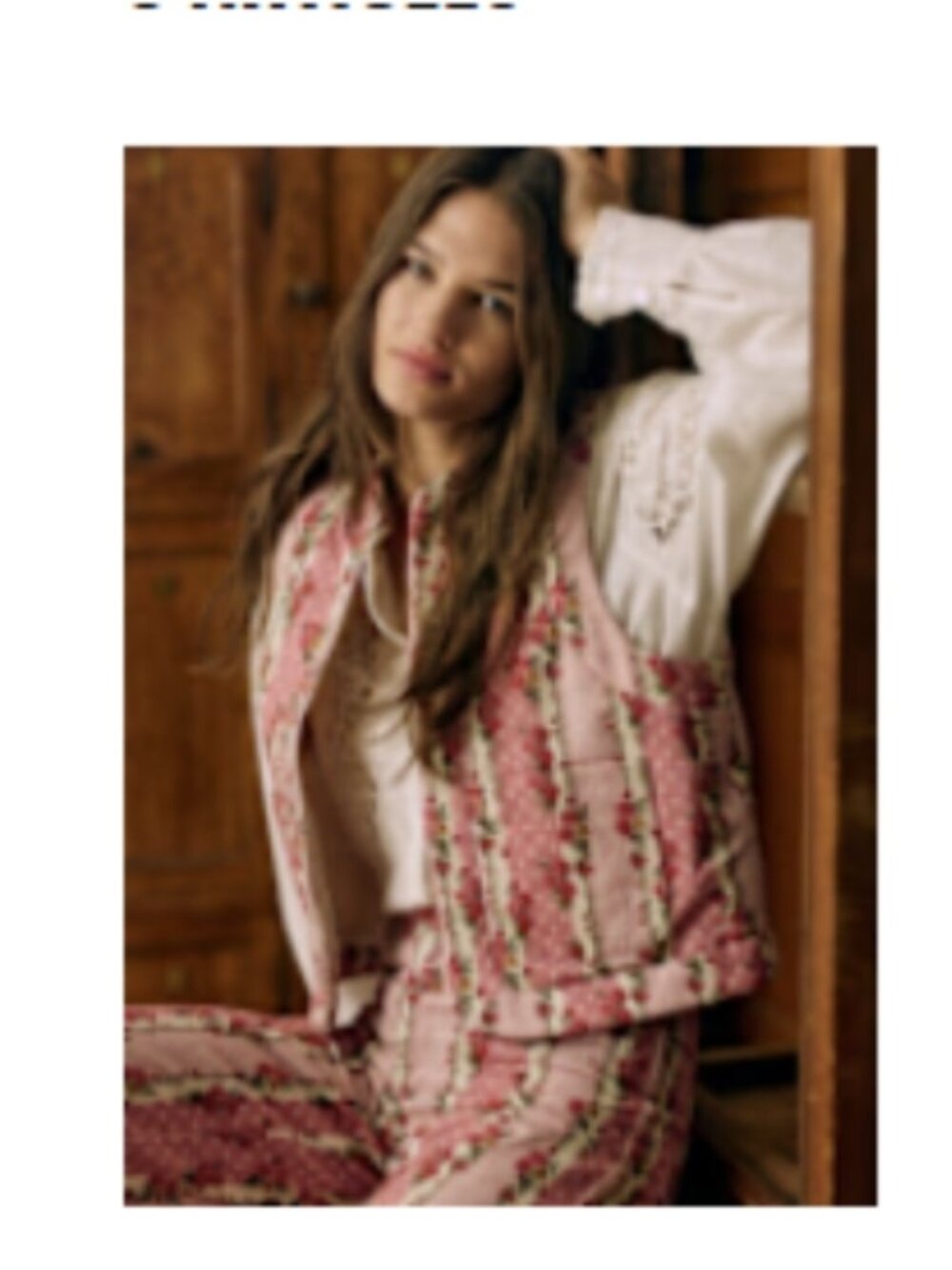 Sezane Jacket English flowers stripe - Picture 7 of 7